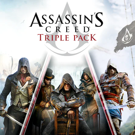 اکانت قانونی Assassin's Creed Triple Pack PS5 PS4