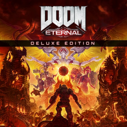 فروش مجدد اکانت قانونی DOOM Eternal Deluxe Edition PS4 PS5